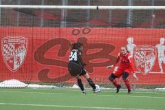 2. Bundesliga Frauen -Freundschaftsspiel -  Saison 2025/26 - FC Ingolstadt 04 Frauen - BW Linz/SpVGG Kleinmünchen -  Der 1:0 Führungstreffer durch Stefanie Reischmann (Nr.24 - FC Ingolstadt Frauen I) - jubel - Foto: Meyer Jürgen