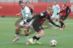 2. Bundesliga Frauen - Saison 2025/26 - FC Ingolstadt 04 Frauen - FFC Turbine Potsdam - Mahmoud Amani weiss Potsdam - Nina Penzkofer (Nr.29 - FC Ingolstadt Frauen I) - Foto: Meyer Jürgen