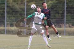 *** Bayernliga Nord - Saison 2025/26 - *** FC Ingolstadt 04 II - SC Eltersdorf - Mustafa Özden (Nr.6 - FC Ingolstadt II) - Manfred Strobel weiss Eltersdorf  - Foto: Meyer Jürgen