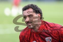 3. Liga; 1. FC Saarbrücken - FC Ingolstadt 04; vor dem Spiel Torwart Kai Eisele (25, FCI)