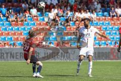 3. Liga; SpVgg Unterhaching - FC Ingolstadt 04; Lukas Fröde (34, FCI) Waidner Dennis (39 SpVgg)