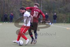 Bezirksliga - Saison 2024/25 - FC Fatih Ingolstadt - SpVgg Kammerberg - Osman Tarik Camdal Fatih - Lukas Fladung - Foto: Meyer Jürgen