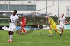 3. Liga; FC Ingolstadt 04 - Trainingslager, Testspiel, FC Kottern; Tor Jubel Treffer Bryang Kayo (48, FCI)