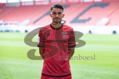 FC Ingolstadt 04; 3.Liga,  Porträttermin    
2025/2026, Fredrik Carlsen (8, FCI)