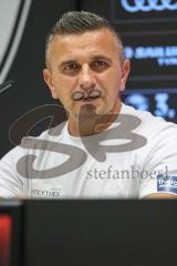 3. Liga; FC Ingolstadt 04 - Alemannia Aachen; Pressekonferenz Interview Cheftrainer Mersad Selimbegovic (AA)
