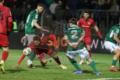 3. Liga; 1. FC Schweinfurt 05 - FC Ingolstadt 04; Torchance verpasst Yann Sturm (7, FCI) Doktorczyk Nick (2 S05) Trslic Luca (18 S05)