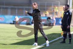 3. Liga - Saison 2025/26 - TSG Hoffenheim II - FC Ingolstadt 04  - Cheftrainerin Sabrina Wittmann (FCI) - XXXXX - Foto: Meyer Jürgen