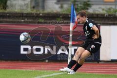 2. Fußball-Liga - Frauen - Saison 2023/2024 - Freundschaftsspiel - FC Ingolstadt 04 - SCR Altach - Kathi Reikersdorfer schwarz FCI - Foto: Meyer Jürgen