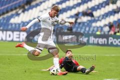 3. Liga; Hannover 96 II - FC Ingolstadt 04; Tor Jubel Treffer Benjamin Kanuric (8, FCI) 0:1,