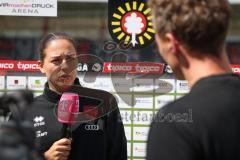 3. Liga - Saison 2026/27 - SC Sonnenhof Großaspach - FC Ingolstadt 04 - Cheftrainerin Sabrina Wittmann (FCI)  - XXXXX - Foto: Meyer Jürgen