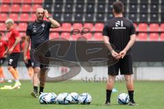 3.Liga - Saison 2023/2024 - Freundschaftsspiel - FC Ingolstadt 04 - SpVgg Unterhaching - Co-Trainer Maniyel Nergiz (FCI) - Foto: Meyer Jürgen