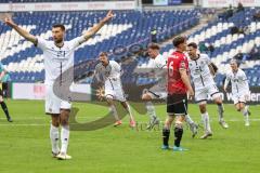 3. Liga; Hannover 96 II - FC Ingolstadt 04; Tor Jubel Treffer Simon Lorenz (32, FCI)Max Besuschkow (17, FCI) Dennis Borkowski (7, FCI) Engelbreth Noah (6 H96) Benjamin Kanuric (8, FCI) Lukas Fröde (34, FCI)