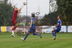 Kreisliga- Saison 2024/25- TSV Ober./Unterh.stadt - FC Hitzhofen /Oberzell -  - Valentin Puhar Torwart Hitzhofen - Fardin Gholami #61 Oberh.stadt - Foto: Meyer Jürgen