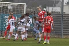 DFB -Pokal Frauen - Saison 2025/26 - FC Ingolstadt 04 Frauen - FC Bayern München - Torwart Anna-Lena Daum (Nr.22 - FC Ingolstadt Frauen I) - Eriksson Magdalena rot Bayern - Foto: Meyer Jürgen