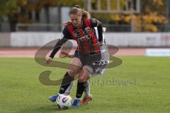 2. Bundesliga Frauen - Saison 2025/26 - FC Ingolstadt 04 Frauen - Eintracht Frankfurt II - Stefanie Reischmann (Nr.24 - FC Ingolstadt Frauen I) - Bednorz Keira weiss Frankfurt - Foto: Meyer Jürgen