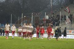 3. Liga - Saison 2025/26 - Waldhof Mannheim  -  FC Ingolstadt 04 - Enttäuschte Gesichter nach dem Spiel - XXXXX - Foto: Meyer Jürgen