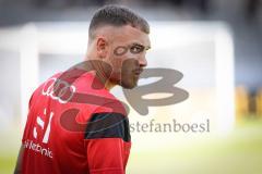 3. Liga; 1. FC Saarbrücken - FC Ingolstadt 04 - vor dem Spiel Max Dittgen (10, FCI)