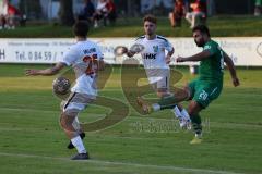 Landesliga - Saison 2024/25 - SV Manching - SV Cosmos Aystetten - Abdel Abou-Khalil (Nr.20 - SV Manching) - XXXXX - Foto: Meyer Jürgen