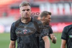 3. Liga; FC Ingolstadt 04 - Alemannia Aachen; vor dem Spiel Lars Lokotsch (13, FCI)