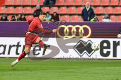 3. Liga; FC Ingolstadt 04 - Rot-Weiss Essen; Mads Borchers (9, FCI) Torchance verpasst