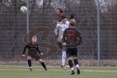 Freundschaftsspiel - Saison 2025/26 - FC Ingolstadt  II - ASV Neumarkt - Edis Bakic weiss FCI - Alexander Braun schwarz Neumarkt  - Foto: Meyer Jürgen