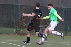 Bezirksliga - Saison 2025/26 - FC Fatih Ingolstadt - TSV 54 - DJK München - Murat Sucuoglu (Nr.9 - FC Fatih) mit dem 1:1 Ausgleichstreffer - Manuel Exner schwarz München - XXXXX - Foto: Meyer Jürgen