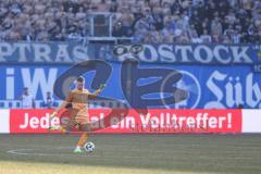 3. Liga; FC Hansa Rostock - FC Ingolstadt 04; Torwart Boevink Pelle (26 FCI)