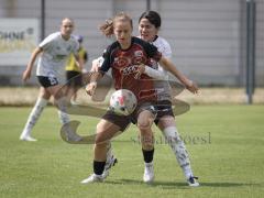 2. Bundesliga Frauen - Saison 2026/27  - FC Ingolstadt 04 Frauen - 1.FCC Turbine Potsdam - Matsubara Yuna weiss Potsdam - Stefanie Reischmann (Nr.24 - FCI Frauen) - Foto: Meyer Jürgen