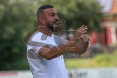 Bezirksliga - Saison 2024/25 - SV Manching - TSV Jetzendorf - Trainer Serkan Demir (SV Manching) - XXXXX - Foto: Meyer Jürgen