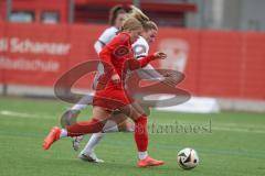 2. Bundesliga Frauen - Saison 2024/25 - FC Ingolstadt 04 Frauen - FC Bayern München - Lisa Ebert (Nr.10 - FCI Frauen) - Hünten Greta rot München - Foto: Meyer Jürgen