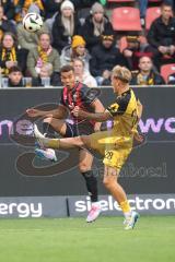 3. Liga; FC Ingolstadt 04 - Dynamo Dresden; Marcel Costly (22, FCI) Risch Sascha (28 DD)