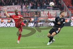 3. Liga; FC Ingolstadt 04 - Rot-Weiss Essen; Yannick Deichmann (20, FCI) Müsel Torben (26 RWE)