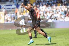 3. Liga; TSV 1860 München - FC Ingolstadt 04; Tor Jubel Treffer Ausgleich 1:1 Marcel Costly (22, FCI)