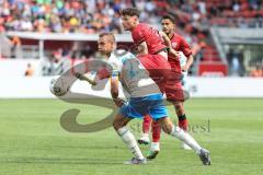 3. Liga; FC Ingolstadt 04 - FC Hansa Rostock; Mads Borchers (9, FCI) Pfanne Franz (23 HR)