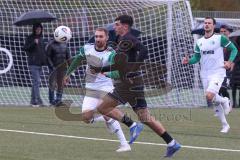 *** Bayernliga Nord - Saison 2025/26 - *** FC Ingolstadt 04 II - SC Eltersdorf - Der 1:0 Führungstreffer durch Ognjen Draculic (Nr.9 - FC Ingolstadt II) - jubel -  - Andre Karmann weiss Eltersdorf  - Foto: Meyer Jürgen