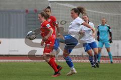 2. Fußball-Liga - Frauen - Saison 2023/2024 - FC Ingolstadt 04 - SC Sand - Lea Wolski (Nr.6 - FCI Frauen) - Schaefer Ronja weiss Sand - Foto: Meyer Jürgen
