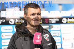 3. Liga; SV Meppen - FC Ingolstadt 04; Interview Cheftrainer Michael Köllner (FCI)