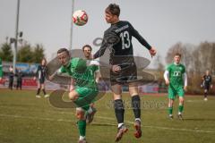 Kreisklasse - Saison 2025/26- TSV Gaimersheim II - SV Lippertshofen - Julian Felgentreu schwarz Gaimersheim - Florian Donaubauer grün Lippertshofen - Foto: Meyer Jürgen