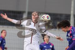 2. Bundesliga Frauen - Saison 2025/26 - FC Ingolstadt 04 Frauen - FSV Mainz - Nina Penzkofer (Nr.29 - FC Ingolstadt Frauen I) - Donner Anna blau Mainz - Foto: Meyer Jürgen