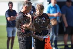 3. Liga - Saison 2026/27 - 1. Trainingseinheit mit Achim Beierlorzer - Cheftrainer Achim Beierlorzer (FCI) - Co-Trainer Markus Feldhoff (FCI) - Foto: Meyer Jürgen