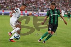 3.Liga - Saison 2023/2024 - Preußen Münster - FC Ingolstadt 04 - Marcel Costly (Nr.22 - FCI) -  - Foto: Meyer Jürgen