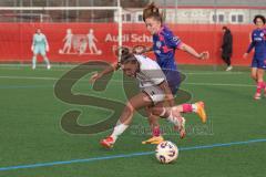 2. Bundesliga Frauen - Saison 2025/26 - FC Ingolstadt 04 Frauen - FSV Mainz - Leonie Hein (Nr.17 - FC Ingolstadt Frauen I) - Pageler Maja blau Mainz - Foto: Meyer Jürgen