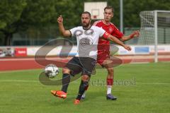 Bezirksliga - Saison 2024/25 -  Emre Arik (Nr.31 - FC Fatih) - Uros Mijovic rot Attaching - Foto: Meyer Jürgen