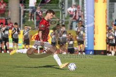 Toto-Pokal; Finale; FV Illertissen - FC Ingolstadt 04; Elfmeterschießen, letzter Schütze Jeroen Krupa (48, FCI) verschießt den Elfmeter und Ingolstadt verliert 4:3. Illertissen Totopokal Sieger