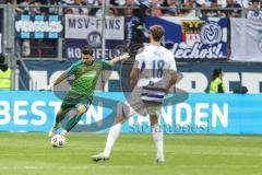 3. Liga; MSV Duisburg - FC Ingolstadt 04; Torwart Markus Ponath (1, FCI) Schuß