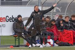 A - Junioren Bundesliga Süd/Südwest -  Saison 2021/2022 - FC Ingolstadt 04 - Eintracht Frankfurt - Sabrina Wittmann Trainerin FCI - Foto: Meyer Jürgen