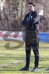 Landesliga - Saison 2025/26 - SV Manching - TSV Schwabmünchen - Cheftrainer Cüneyt Köz (SV Manching) - XXXXX - Foto: Meyer Jürgen