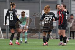 2. Bundesliga Frauen - Saison 2025/26 - FC Ingolstadt 04 Frauen - SG Andernach - Der 1:1 Ausgleichstreffer durch Katharina Reikersdorfer (Nr.20 - FC Ingolstadt Frauen I) - jubel - XXXXX - Foto: Meyer Jürgen