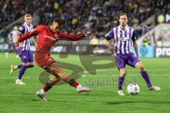 3. Liga; VfL Osnabrück - FC Ingolstadt 04; Torchance verpasst Marcel Costly (22, FCI)