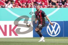 DFB-Pokal; FC Ingolstadt 04 - 1. FC Kaiserslautern; Yannick Deichmann (20, FCI)